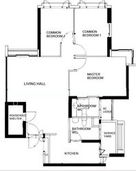 Blk 411B Coral Spring (Sengkang), HDB 4 Rooms #539805191